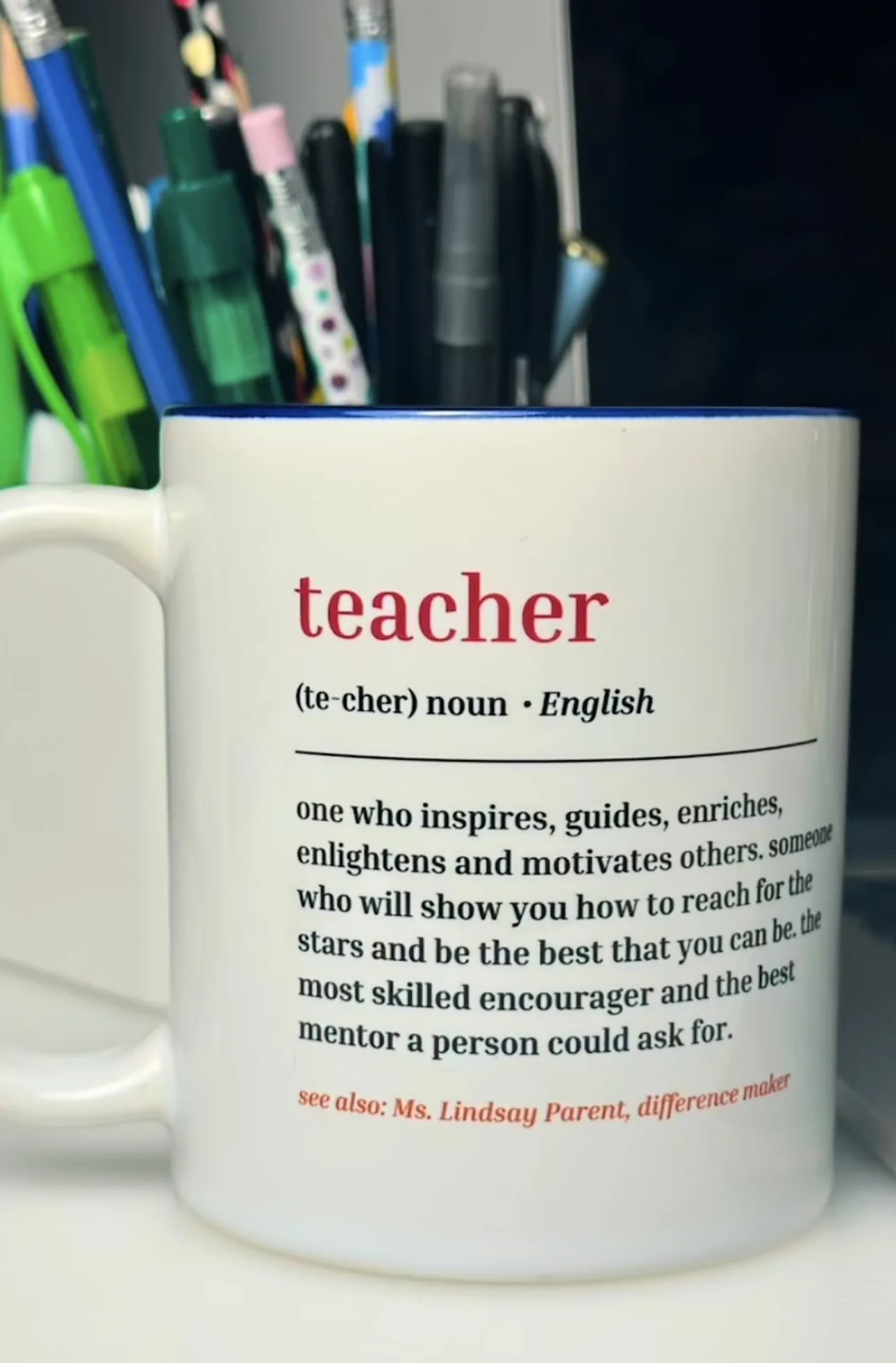Teacher Appreciation Mug