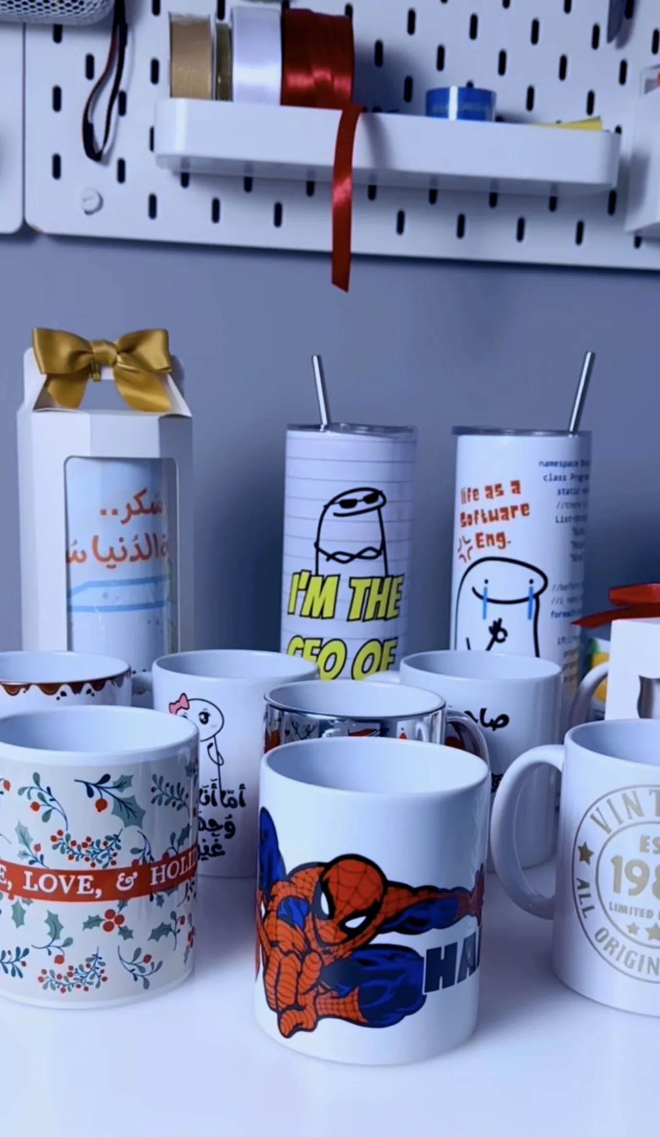 Monogram Studio custom mugs collection